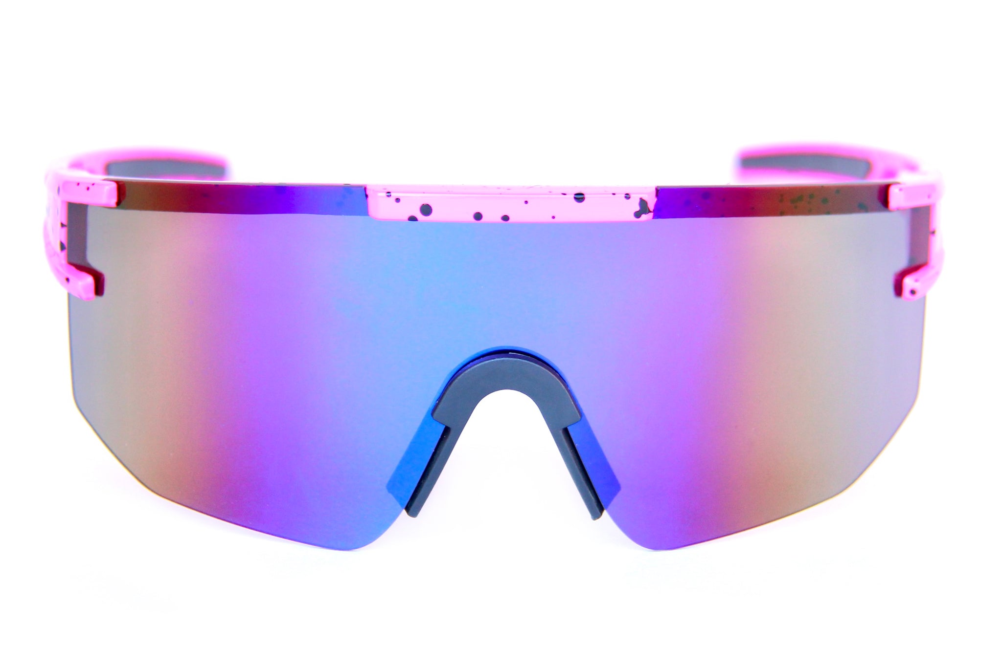 Party Wagon | Pink and black shades | Smoked lens sunglasses