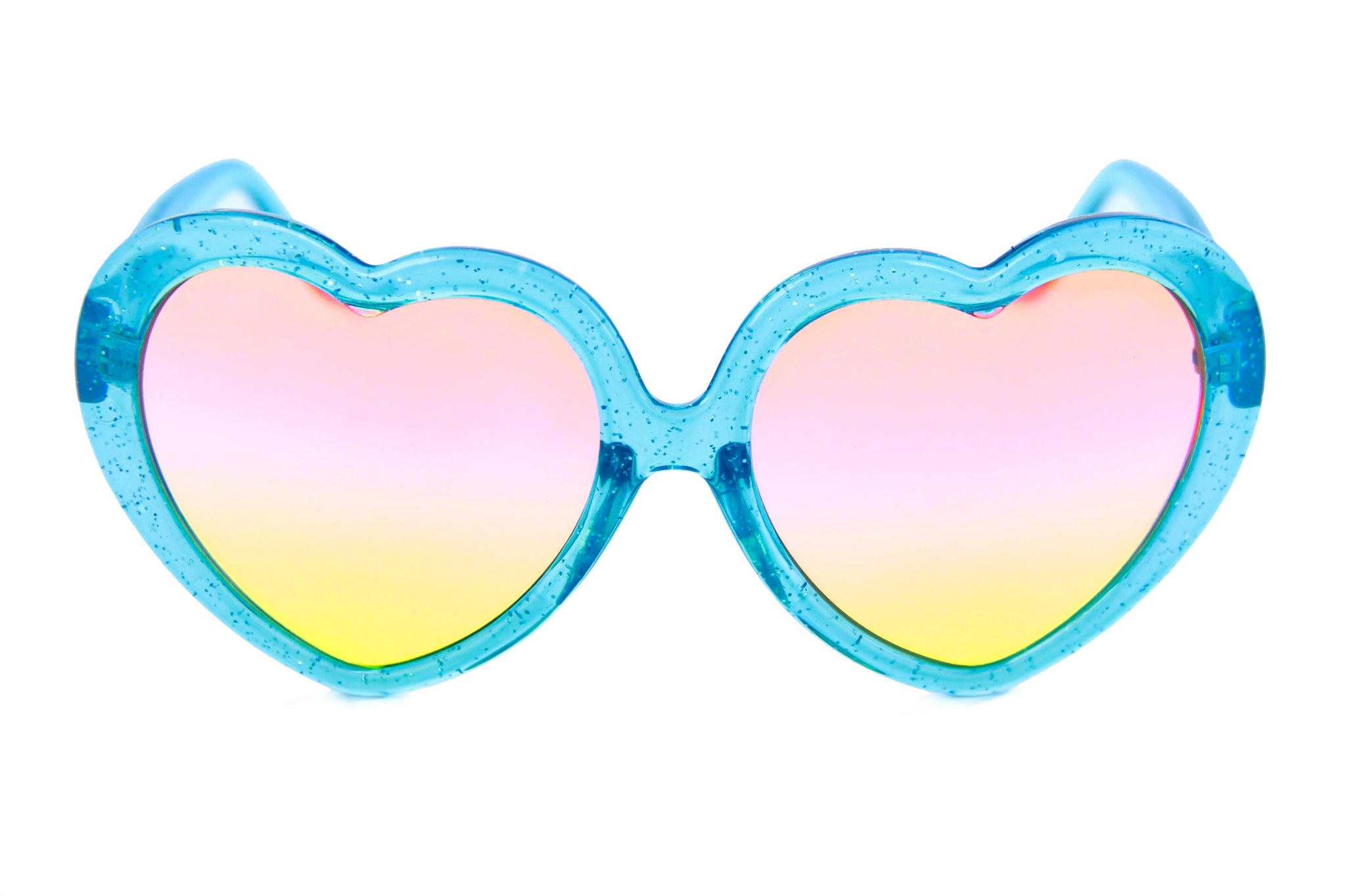 Heart-Ons Heart shaped sunglasses Mai-Tai pink lens – Happy Hour