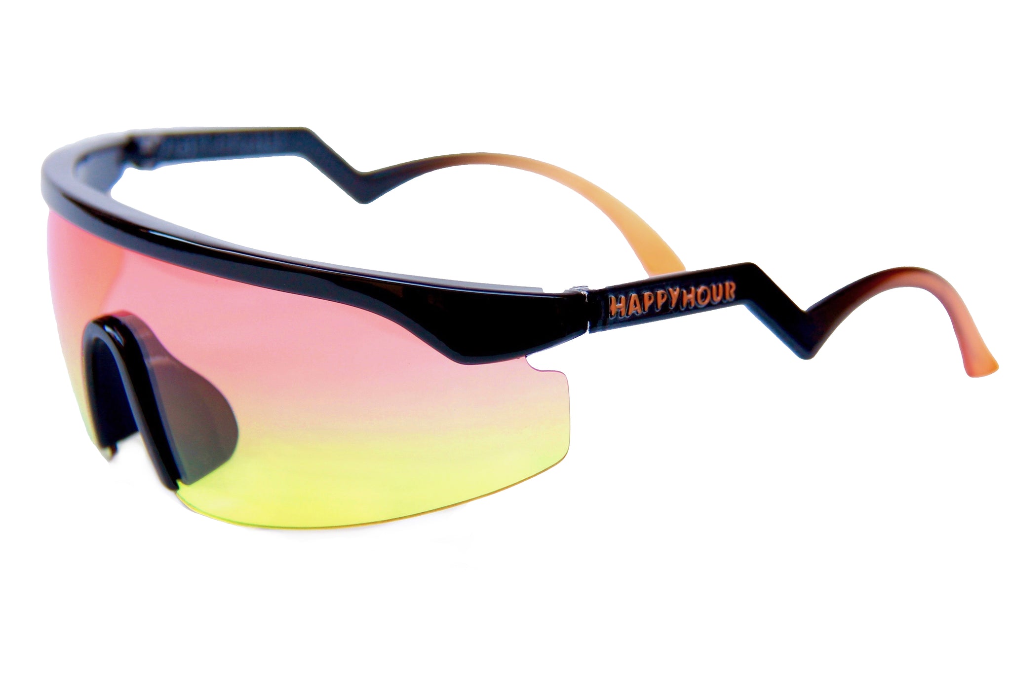 ★HANGLE EYEWEAR★ Street Oval Chic Sunglasses Orange 9089401_1930536.jpg
